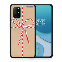 Thumbnail for Θήκη OnePlus 8T Christmas Gift από τη Smartfits με σχέδιο στο πίσω μέρος και μαύρο περίβλημα | OnePlus 8T Christmas Gift case with colorful back and black bezels