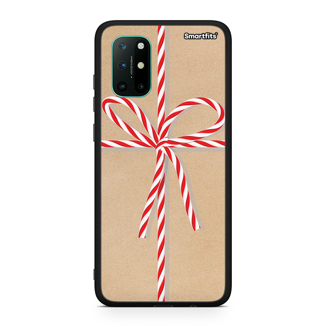 OnePlus 8T Christmas Gift θήκη από τη Smartfits με σχέδιο στο πίσω μέρος και μαύρο περίβλημα | Smartphone case with colorful back and black bezels by Smartfits