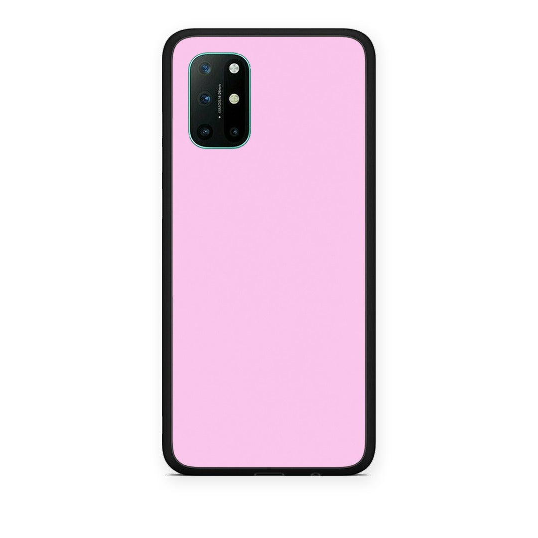 Θήκη OnePlus 8T Cotton Candy Pink από τη Smartfits με σχέδιο στο πίσω μέρος και μαύρο περίβλημα | OnePlus 8T Cotton Candy Pink case with colorful back and black bezels