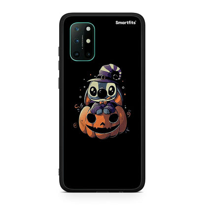 OnePlus 8T Halloween Stitch θήκη από τη Smartfits με σχέδιο στο πίσω μέρος και μαύρο περίβλημα | Smartphone case with colorful back and black bezels by Smartfits
