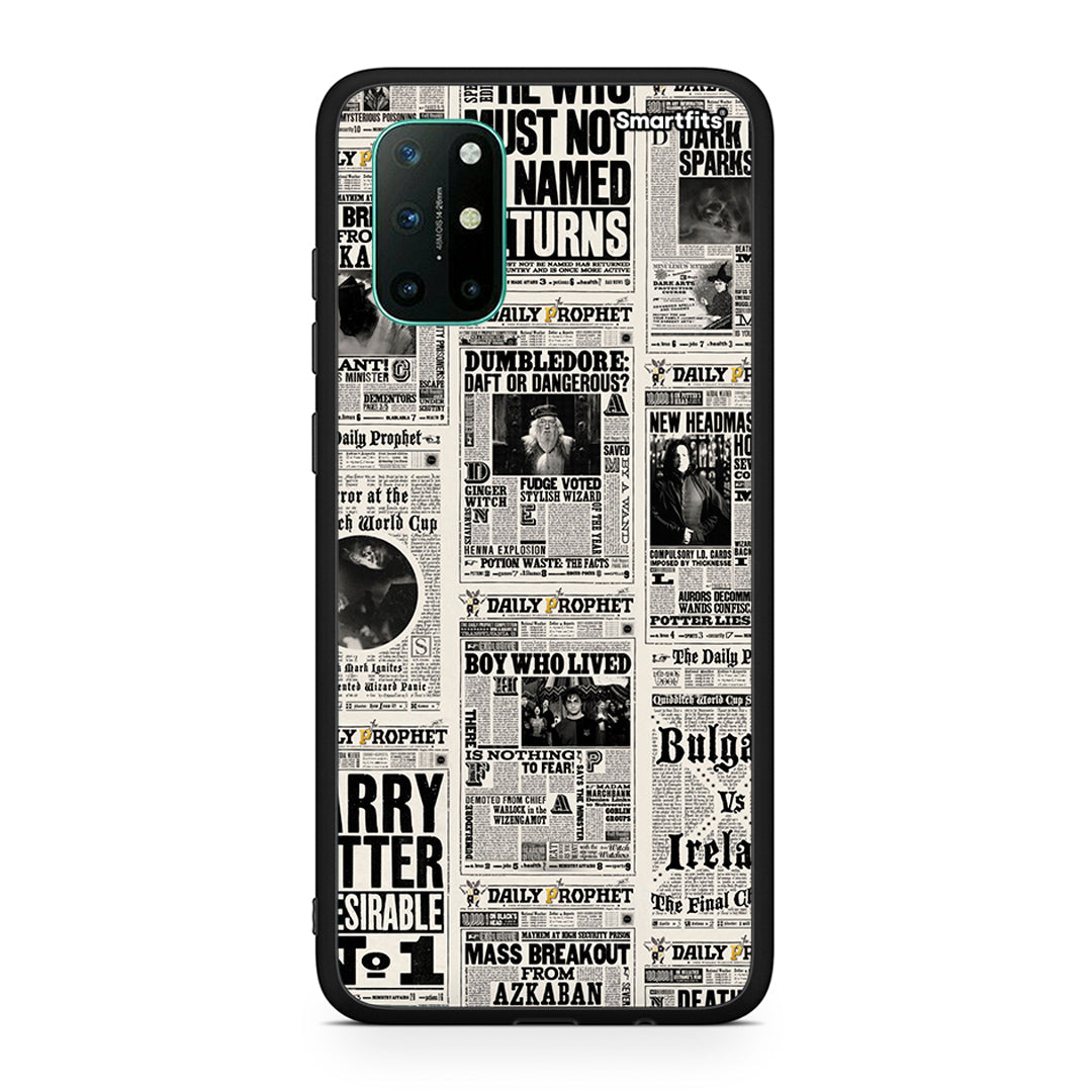 OnePlus 8T Harry Paper θήκη από τη Smartfits με σχέδιο στο πίσω μέρος και μαύρο περίβλημα | Smartphone case with colorful back and black bezels by Smartfits