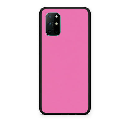 Θήκη OnePlus 8T Rose Pink από τη Smartfits με σχέδιο στο πίσω μέρος και μαύρο περίβλημα | OnePlus 8T Rose Pink case with colorful back and black bezels
