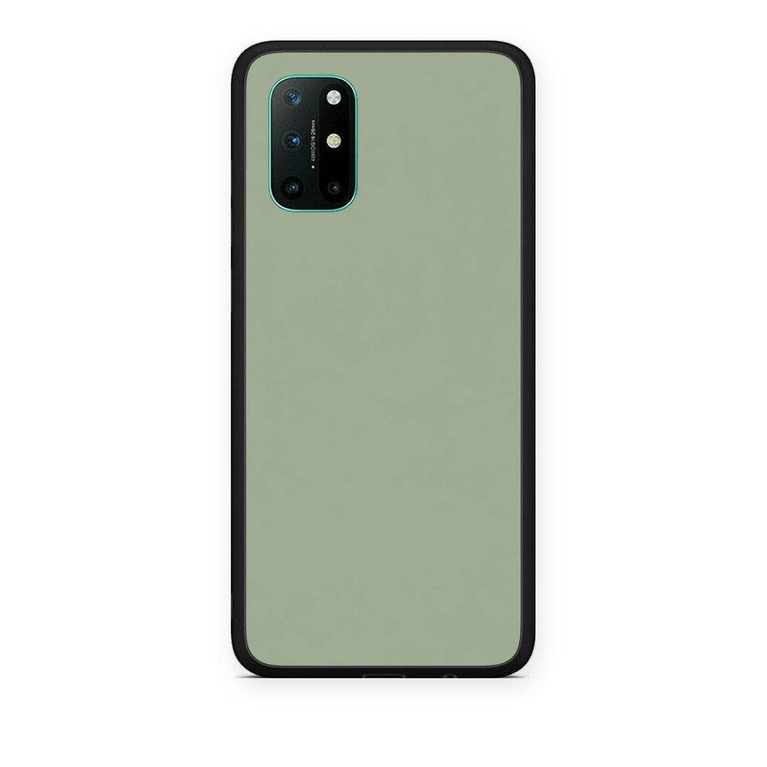 Θήκη OnePlus 8T Sage Green από τη Smartfits με σχέδιο στο πίσω μέρος και μαύρο περίβλημα | OnePlus 8T Sage Green case with colorful back and black bezels