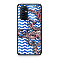 Thumbnail for OnePlus 9 Chevron Devilfish θήκη από τη Smartfits με σχέδιο στο πίσω μέρος και μαύρο περίβλημα | Smartphone case with colorful back and black bezels by Smartfits