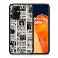 Thumbnail for Θήκη OnePlus 9 Harry Paper από τη Smartfits με σχέδιο στο πίσω μέρος και μαύρο περίβλημα | OnePlus 9 Harry Paper case with colorful back and black bezels