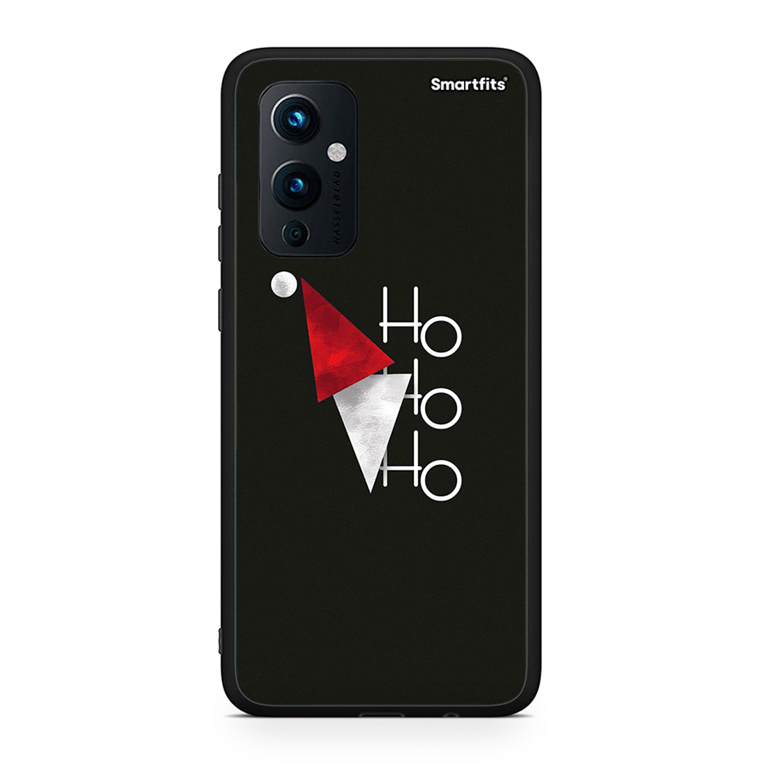OnePlus 9 Minimal Christmas θήκη από τη Smartfits με σχέδιο στο πίσω μέρος και μαύρο περίβλημα | Smartphone case with colorful back and black bezels by Smartfits