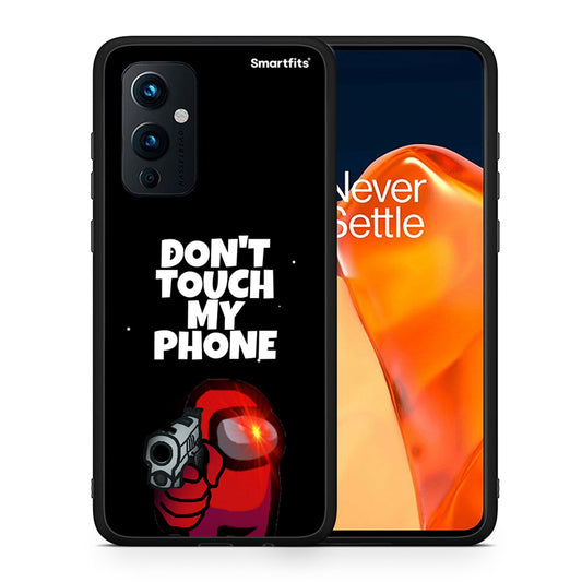 Θήκη OnePlus 9 My Phone από τη Smartfits με σχέδιο στο πίσω μέρος και μαύρο περίβλημα | OnePlus 9 My Phone case with colorful back and black bezels