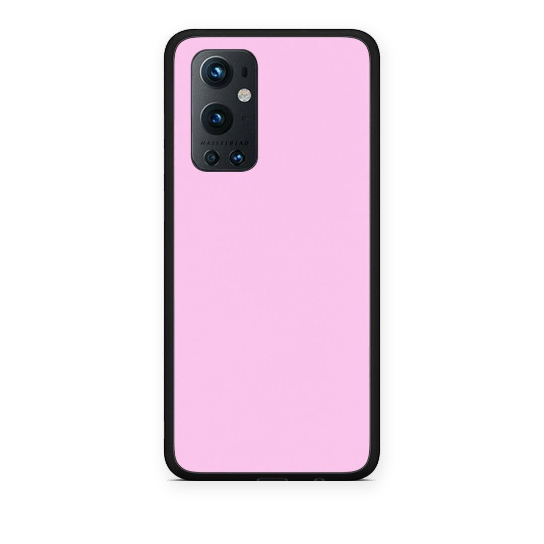 Θήκη OnePlus 9 Pro Cotton Candy Pink από τη Smartfits με σχέδιο στο πίσω μέρος και μαύρο περίβλημα | OnePlus 9 Pro Cotton Candy Pink case with colorful back and black bezels