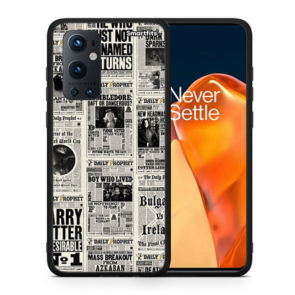 Θήκη OnePlus 9 Pro Harry Paper από τη Smartfits με σχέδιο στο πίσω μέρος και μαύρο περίβλημα | OnePlus 9 Pro Harry Paper case with colorful back and black bezels