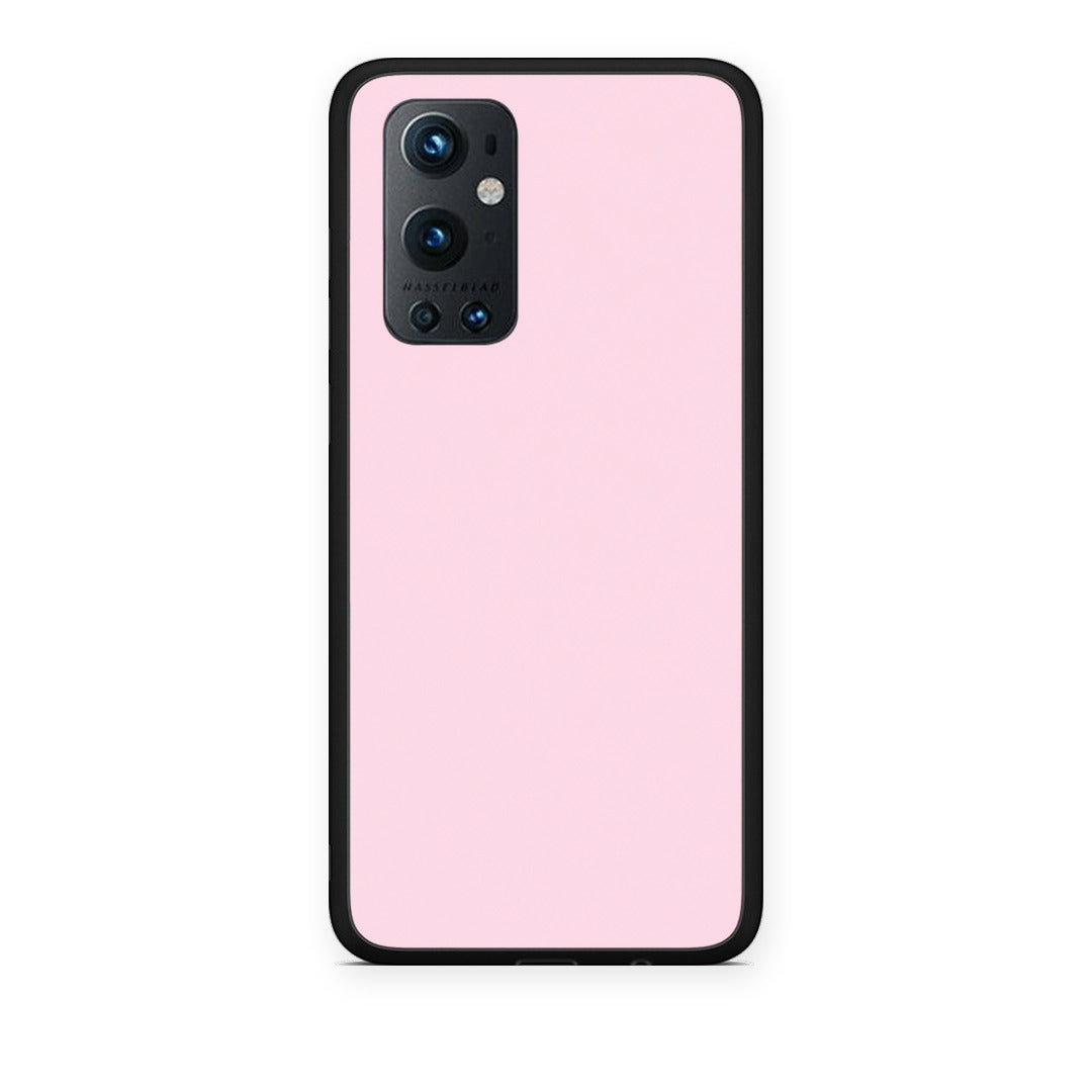Θήκη OnePlus 9 Pro Pale Pink από τη Smartfits με σχέδιο στο πίσω μέρος και μαύρο περίβλημα | OnePlus 9 Pro Pale Pink case with colorful back and black bezels