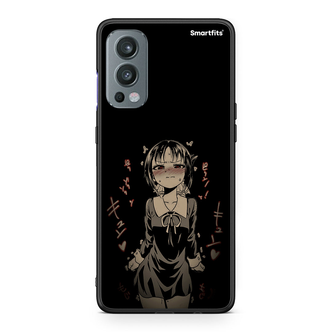 OnePlus Nord 2 5G Anime Girl θήκη από τη Smartfits με σχέδιο στο πίσω μέρος και μαύρο περίβλημα | Smartphone case with colorful back and black bezels by Smartfits