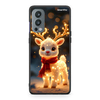 Thumbnail for OnePlus Nord 2 5G Christmas Cutie θήκη από τη Smartfits με σχέδιο στο πίσω μέρος και μαύρο περίβλημα | Smartphone case with colorful back and black bezels by Smartfits