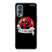 Thumbnail for OnePlus Nord 2 5G Unicorn Deadpool θήκη από τη Smartfits με σχέδιο στο πίσω μέρος και μαύρο περίβλημα | Smartphone case with colorful back and black bezels by Smartfits