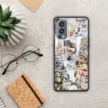 White Christmas - OnePlus Nord 2 5G θήκη