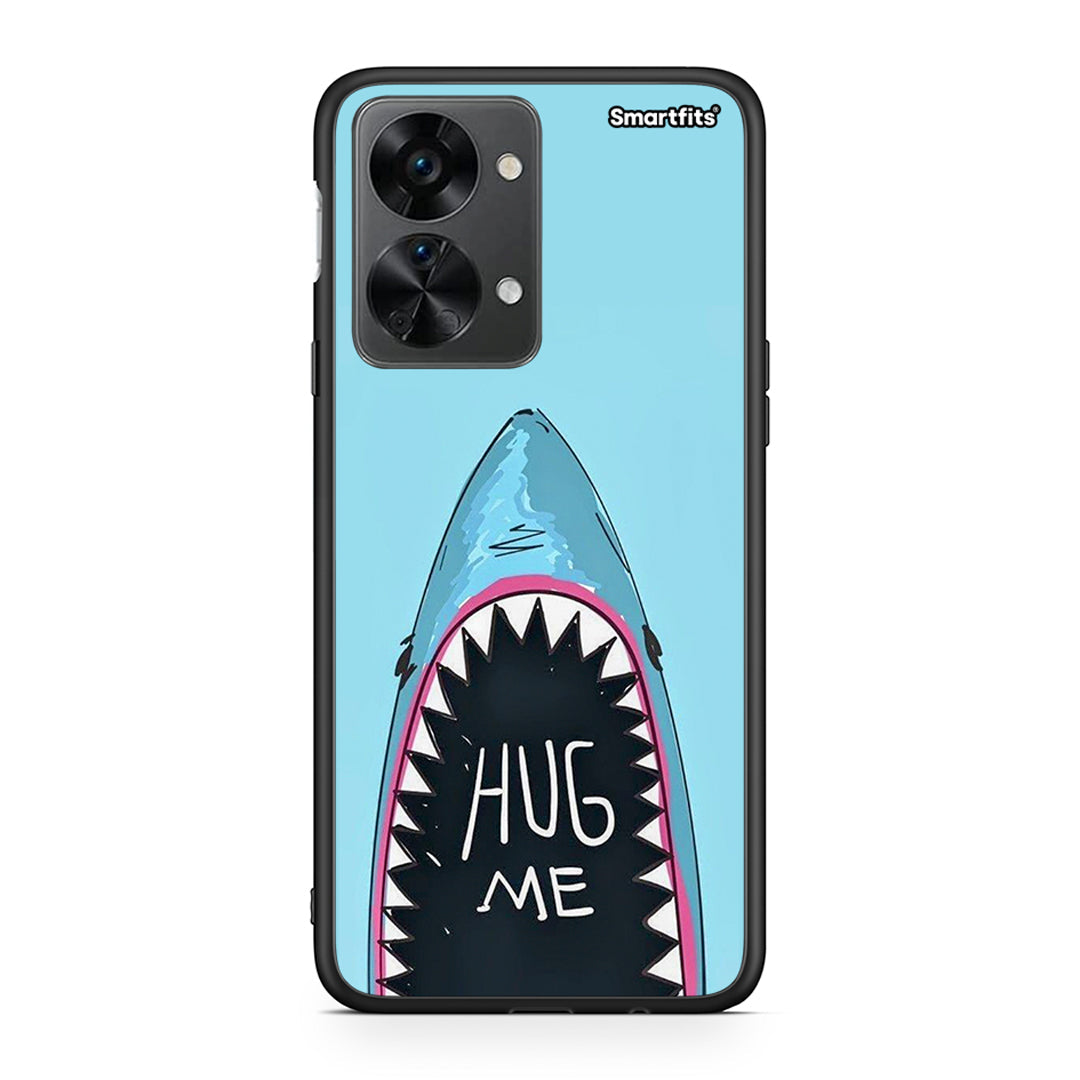 OnePlus Nord 2T Hug Me θήκη από τη Smartfits με σχέδιο στο πίσω μέρος και μαύρο περίβλημα | Smartphone case with colorful back and black bezels by Smartfits