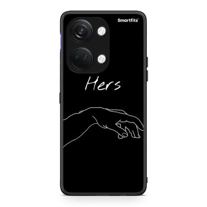OnePlus Nord 3 Aeshetic Love 1 Θήκη Αγίου Βαλεντίνου από τη Smartfits με σχέδιο στο πίσω μέρος και μαύρο περίβλημα | Smartphone case with colorful back and black bezels by Smartfits