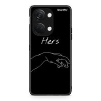 Thumbnail for OnePlus Nord 3 Aeshetic Love 1 Θήκη Αγίου Βαλεντίνου από τη Smartfits με σχέδιο στο πίσω μέρος και μαύρο περίβλημα | Smartphone case with colorful back and black bezels by Smartfits