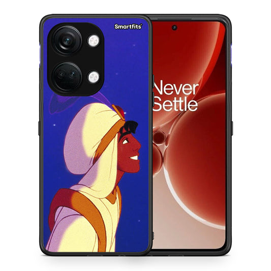 Θήκη OnePlus Nord 3 Alladin And Jasmine Love 1 από τη Smartfits με σχέδιο στο πίσω μέρος και μαύρο περίβλημα | OnePlus Nord 3 Alladin And Jasmine Love 1 case with colorful back and black bezels