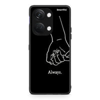 Thumbnail for OnePlus Nord 3 Always & Forever 1 Θήκη Αγίου Βαλεντίνου από τη Smartfits με σχέδιο στο πίσω μέρος και μαύρο περίβλημα | Smartphone case with colorful back and black bezels by Smartfits