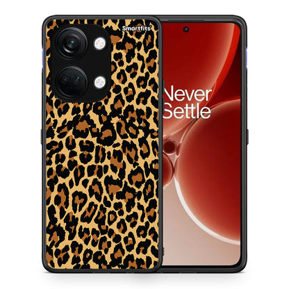 Θήκη OnePlus Nord 3 Leopard Animal από τη Smartfits με σχέδιο στο πίσω μέρος και μαύρο περίβλημα | OnePlus Nord 3 Leopard Animal case with colorful back and black bezels