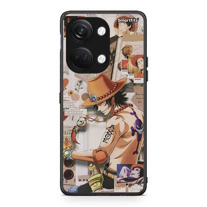 OnePlus Nord 3 Anime Collage θήκη από τη Smartfits με σχέδιο στο πίσω μέρος και μαύρο περίβλημα | Smartphone case with colorful back and black bezels by Smartfits