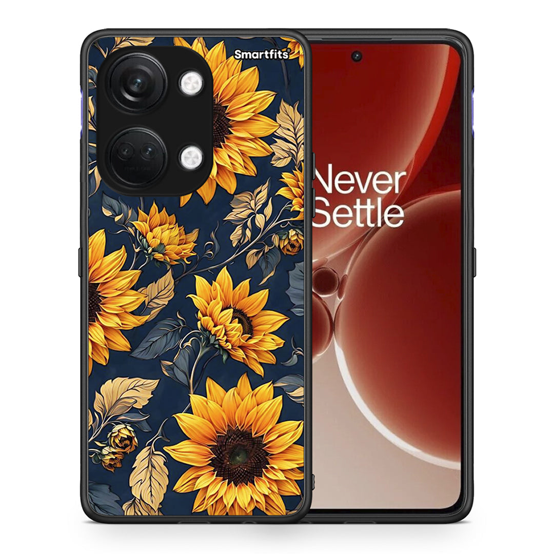 Autumn Sunflowers - OnePlus Nord 3 θήκη