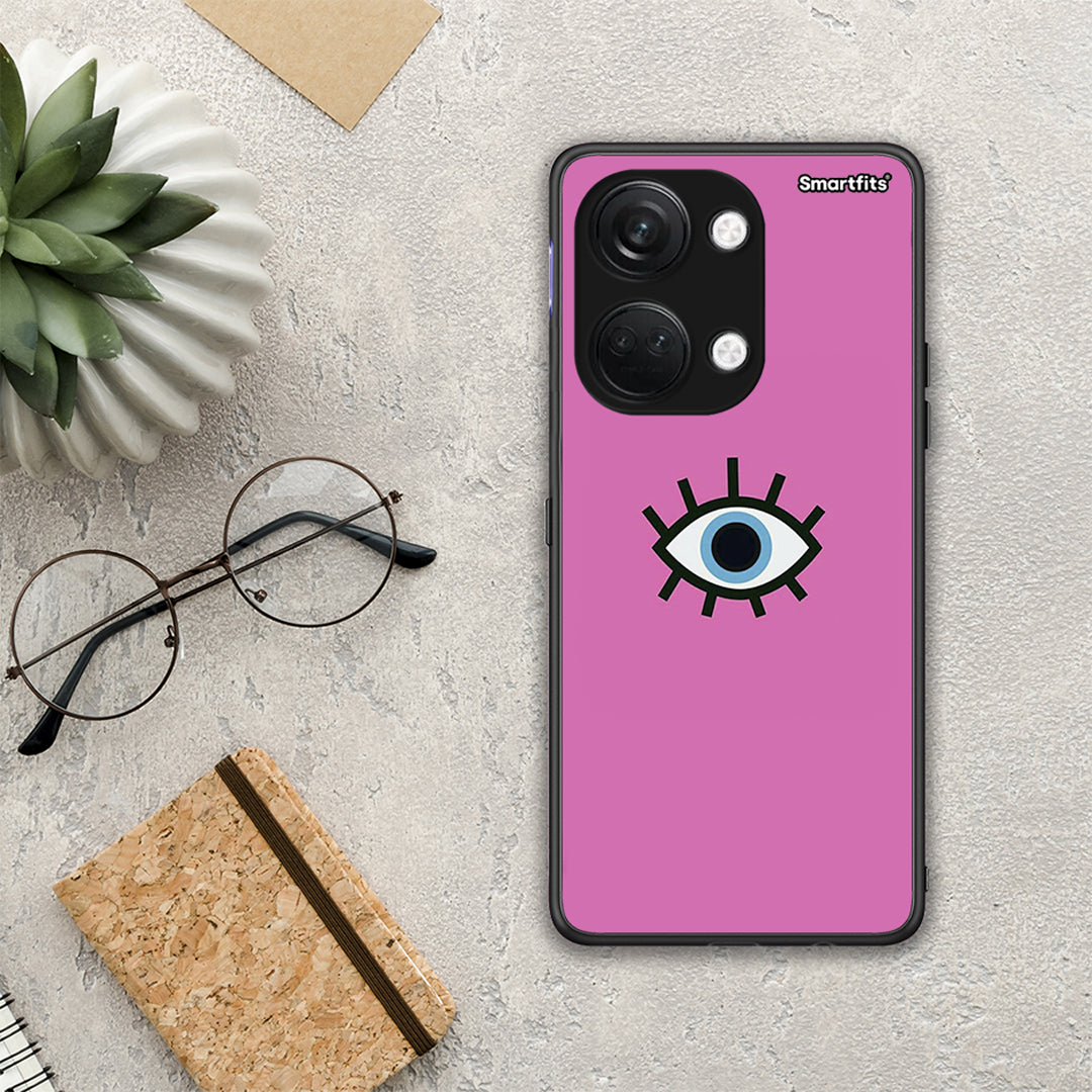 076 Blue Eye Pink - OnePlus Nord 3 θήκη