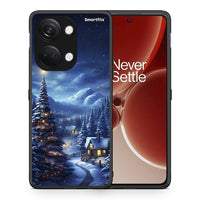 Thumbnail for Θήκη OnePlus Nord 3 Christmas Scenery από τη Smartfits με σχέδιο στο πίσω μέρος και μαύρο περίβλημα | OnePlus Nord 3 Christmas Scenery case with colorful back and black bezels