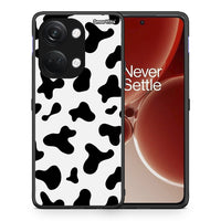Thumbnail for Θήκη OnePlus Nord 3 Cow Print από τη Smartfits με σχέδιο στο πίσω μέρος και μαύρο περίβλημα | OnePlus Nord 3 Cow Print case with colorful back and black bezels