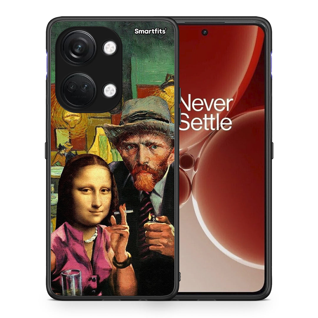 Θήκη OnePlus Nord 3 Funny Art από τη Smartfits με σχέδιο στο πίσω μέρος και μαύρο περίβλημα | OnePlus Nord 3 Funny Art case with colorful back and black bezels