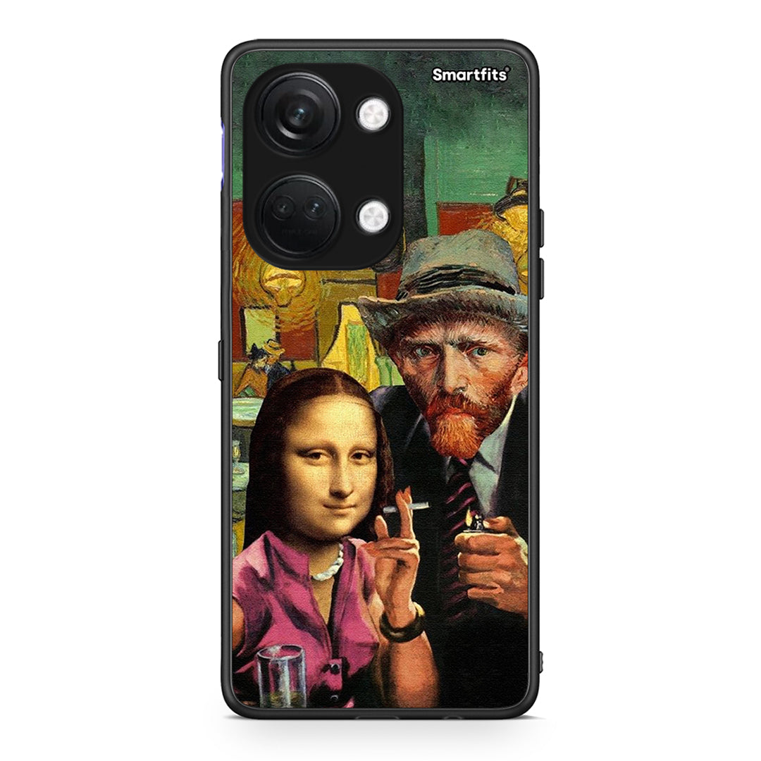 OnePlus Nord 3 Funny Art θήκη από τη Smartfits με σχέδιο στο πίσω μέρος και μαύρο περίβλημα | Smartphone case with colorful back and black bezels by Smartfits