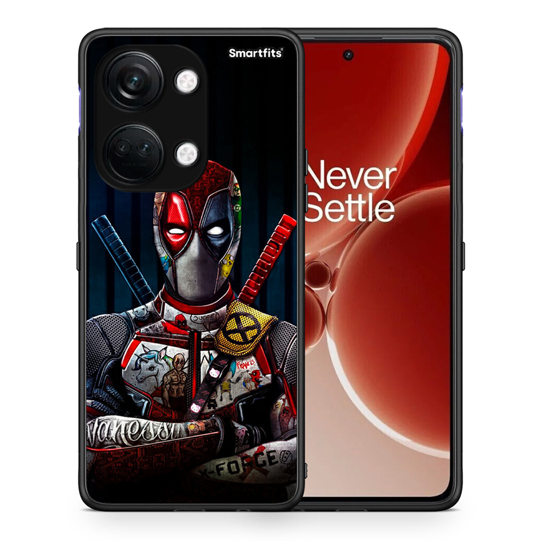 Θήκη OnePlus Nord 3 Funny Guy από τη Smartfits με σχέδιο στο πίσω μέρος και μαύρο περίβλημα | OnePlus Nord 3 Funny Guy case with colorful back and black bezels