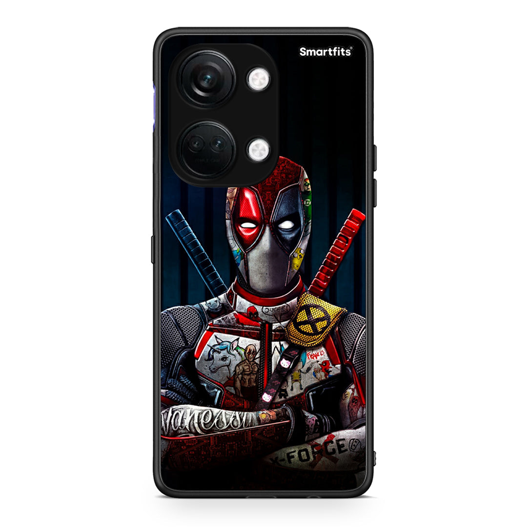 OnePlus Nord 3 Funny Guy θήκη από τη Smartfits με σχέδιο στο πίσω μέρος και μαύρο περίβλημα | Smartphone case with colorful back and black bezels by Smartfits