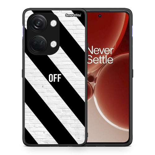 Θήκη OnePlus Nord 3 Get Off από τη Smartfits με σχέδιο στο πίσω μέρος και μαύρο περίβλημα | OnePlus Nord 3 Get Off case with colorful back and black bezels