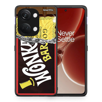 Θήκη OnePlus Nord 3 Golden Ticket από τη Smartfits με σχέδιο στο πίσω μέρος και μαύρο περίβλημα | OnePlus Nord 3 Golden Ticket case with colorful back and black bezels