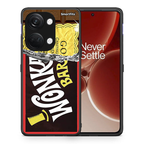 Θήκη OnePlus Nord 3 Golden Ticket από τη Smartfits με σχέδιο στο πίσω μέρος και μαύρο περίβλημα | OnePlus Nord 3 Golden Ticket case with colorful back and black bezels