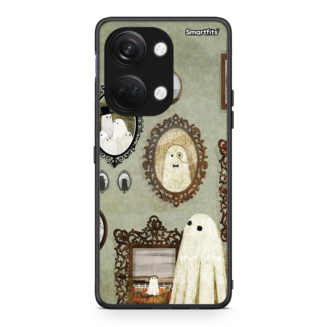 OnePlus Nord 3 Halloween Ghost Season Θήκη από τη Smartfits με σχέδιο στο πίσω μέρος και μαύρο περίβλημα | Smartphone case with colorful back and black bezels by Smartfits