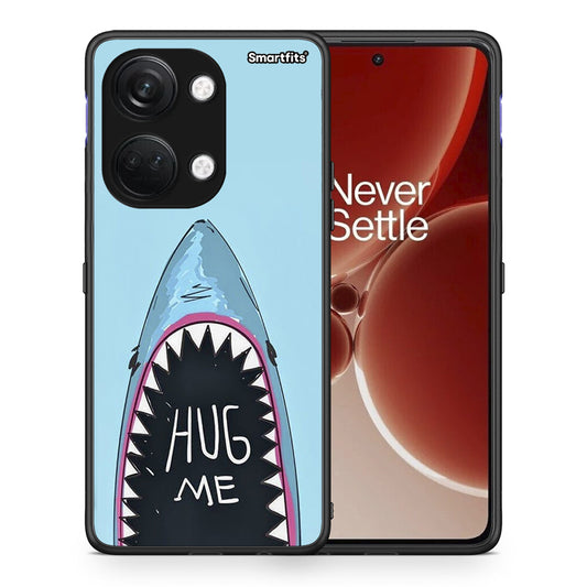 Θήκη OnePlus Nord 3 Hug Me από τη Smartfits με σχέδιο στο πίσω μέρος και μαύρο περίβλημα | OnePlus Nord 3 Hug Me case with colorful back and black bezels