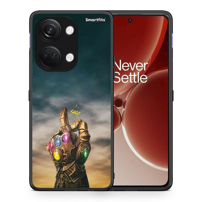 Θήκη OnePlus Nord 3 Infinity Snap από τη Smartfits με σχέδιο στο πίσω μέρος και μαύρο περίβλημα | OnePlus Nord 3 Infinity Snap case with colorful back and black bezels