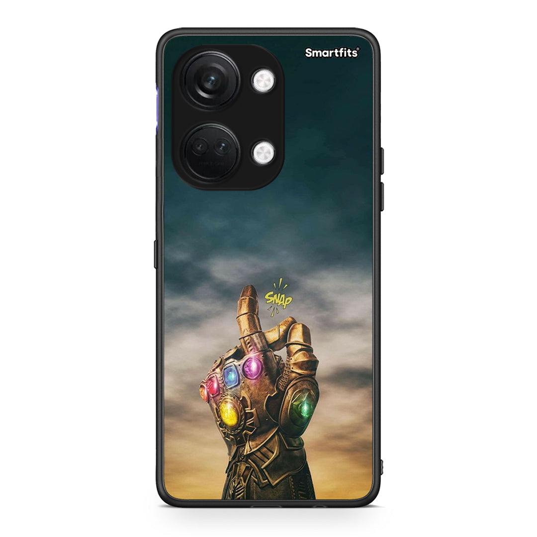 OnePlus Nord 3 Infinity Snap θήκη από τη Smartfits με σχέδιο στο πίσω μέρος και μαύρο περίβλημα | Smartphone case with colorful back and black bezels by Smartfits