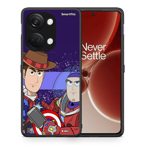 Θήκη OnePlus Nord 3 Infinity Story από τη Smartfits με σχέδιο στο πίσω μέρος και μαύρο περίβλημα | OnePlus Nord 3 Infinity Story case with colorful back and black bezels