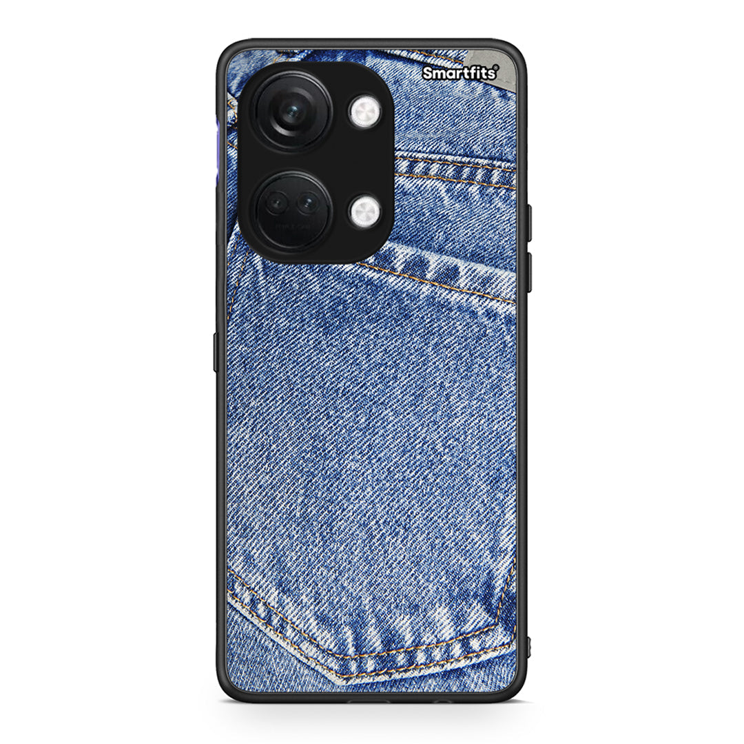 OnePlus Nord 3 Jeans Pocket θήκη από τη Smartfits με σχέδιο στο πίσω μέρος και μαύρο περίβλημα | Smartphone case with colorful back and black bezels by Smartfits