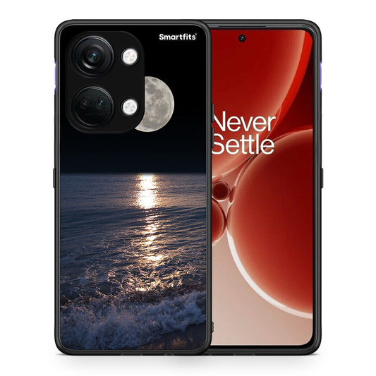 Θήκη OnePlus Nord 3 Moon Landscape από τη Smartfits με σχέδιο στο πίσω μέρος και μαύρο περίβλημα | OnePlus Nord 3 Moon Landscape case with colorful back and black bezels