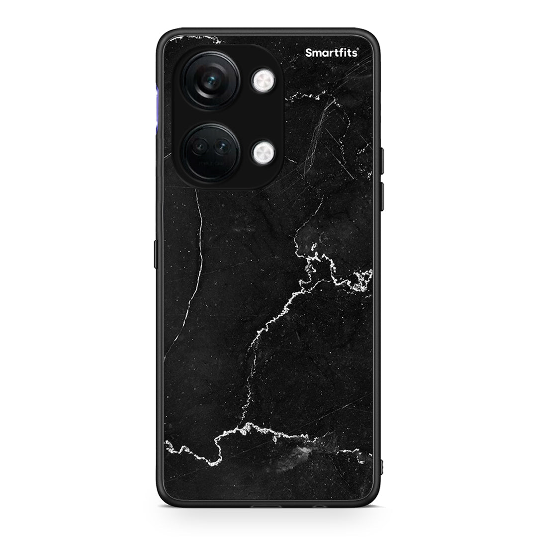 OnePlus Nord 3 Marble Black θήκη από τη Smartfits με σχέδιο στο πίσω μέρος και μαύρο περίβλημα | Smartphone case with colorful back and black bezels by Smartfits