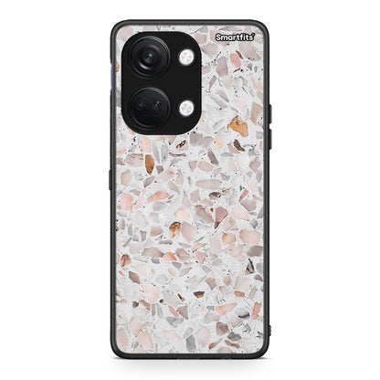 OnePlus Nord 3 Marble Terrazzo θήκη από τη Smartfits με σχέδιο στο πίσω μέρος και μαύρο περίβλημα | Smartphone case with colorful back and black bezels by Smartfits