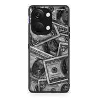 Thumbnail for OnePlus Nord 3 Money Dollars θήκη από τη Smartfits με σχέδιο στο πίσω μέρος και μαύρο περίβλημα | Smartphone case with colorful back and black bezels by Smartfits