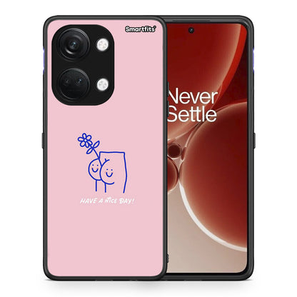 Θήκη OnePlus Nord 3 Nice Day από τη Smartfits με σχέδιο στο πίσω μέρος και μαύρο περίβλημα | OnePlus Nord 3 Nice Day case with colorful back and black bezels
