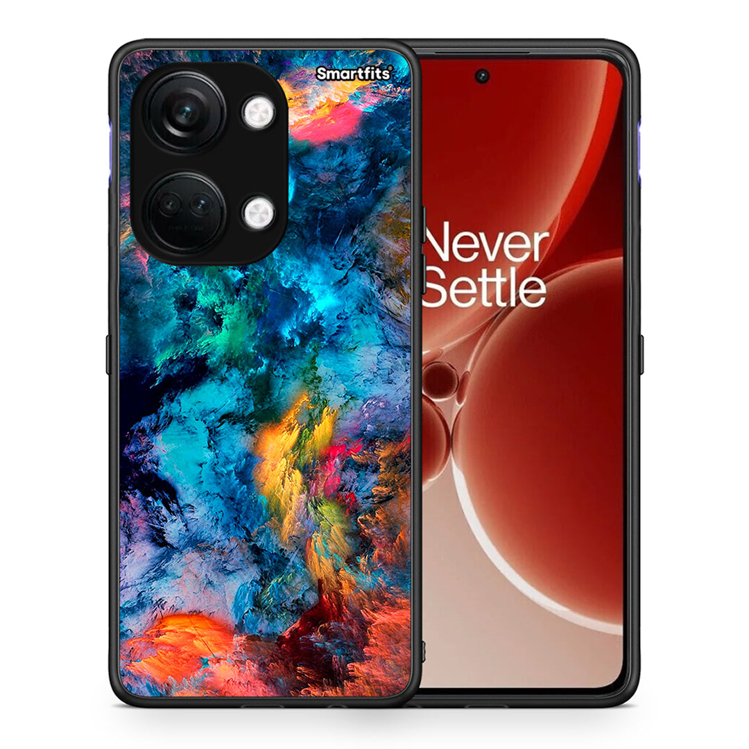 Θήκη OnePlus Nord 3 Crayola Paint από τη Smartfits με σχέδιο στο πίσω μέρος και μαύρο περίβλημα | OnePlus Nord 3 Crayola Paint case with colorful back and black bezels