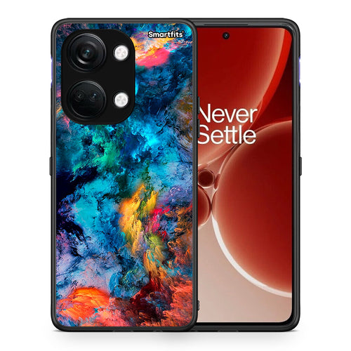 Θήκη OnePlus Nord 3 Crayola Paint από τη Smartfits με σχέδιο στο πίσω μέρος και μαύρο περίβλημα | OnePlus Nord 3 Crayola Paint case with colorful back and black bezels