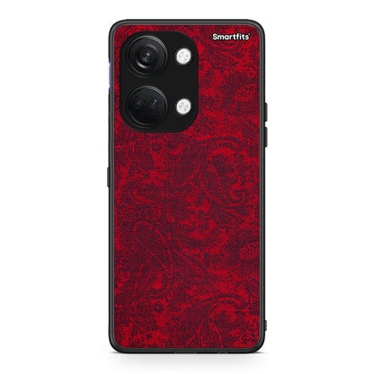 OnePlus Nord 3 Paisley Cashmere θήκη από τη Smartfits με σχέδιο στο πίσω μέρος και μαύρο περίβλημα | Smartphone case with colorful back and black bezels by Smartfits